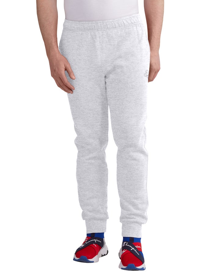 Pantaloni Jogging Champion Classic Fleece Barbati Gri - Romania JRCVXAB-50